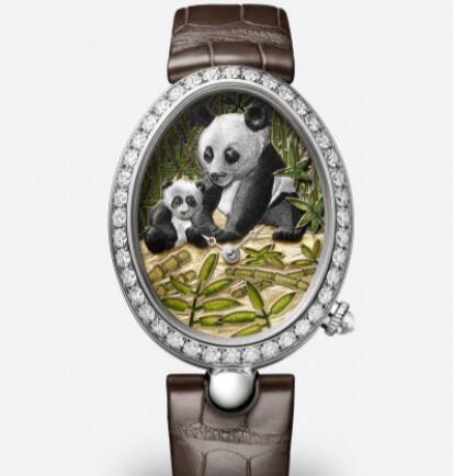 Breguet Reine de Naple 8958 Panda Replica Watch 8958EB/25/974/D00D 01